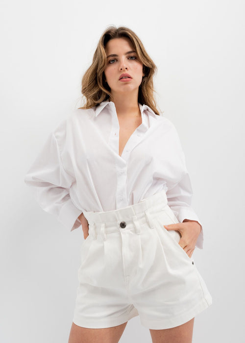 Bermudas baggy paperbag