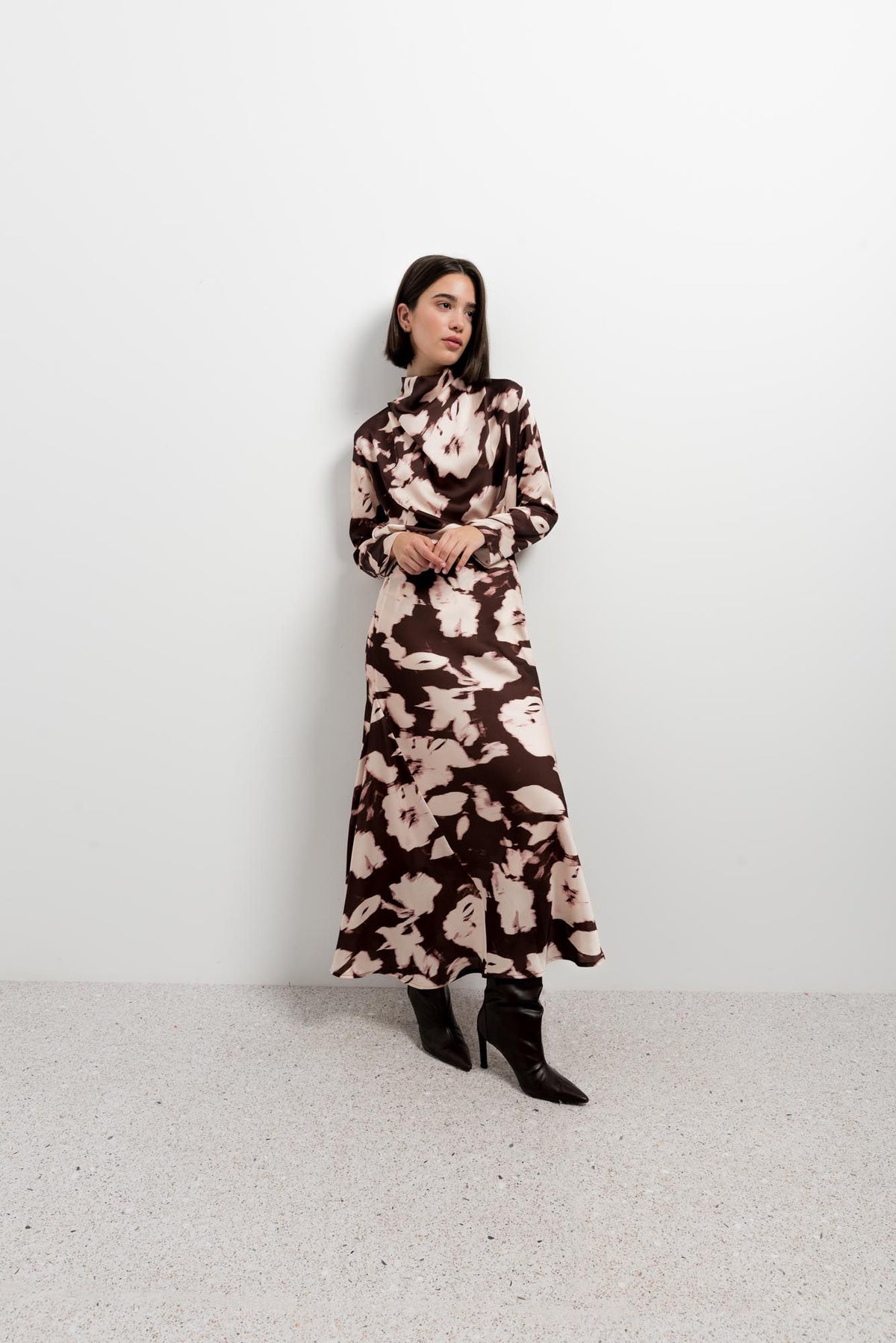 Saia comprida estampada, fotografia 4 de 8