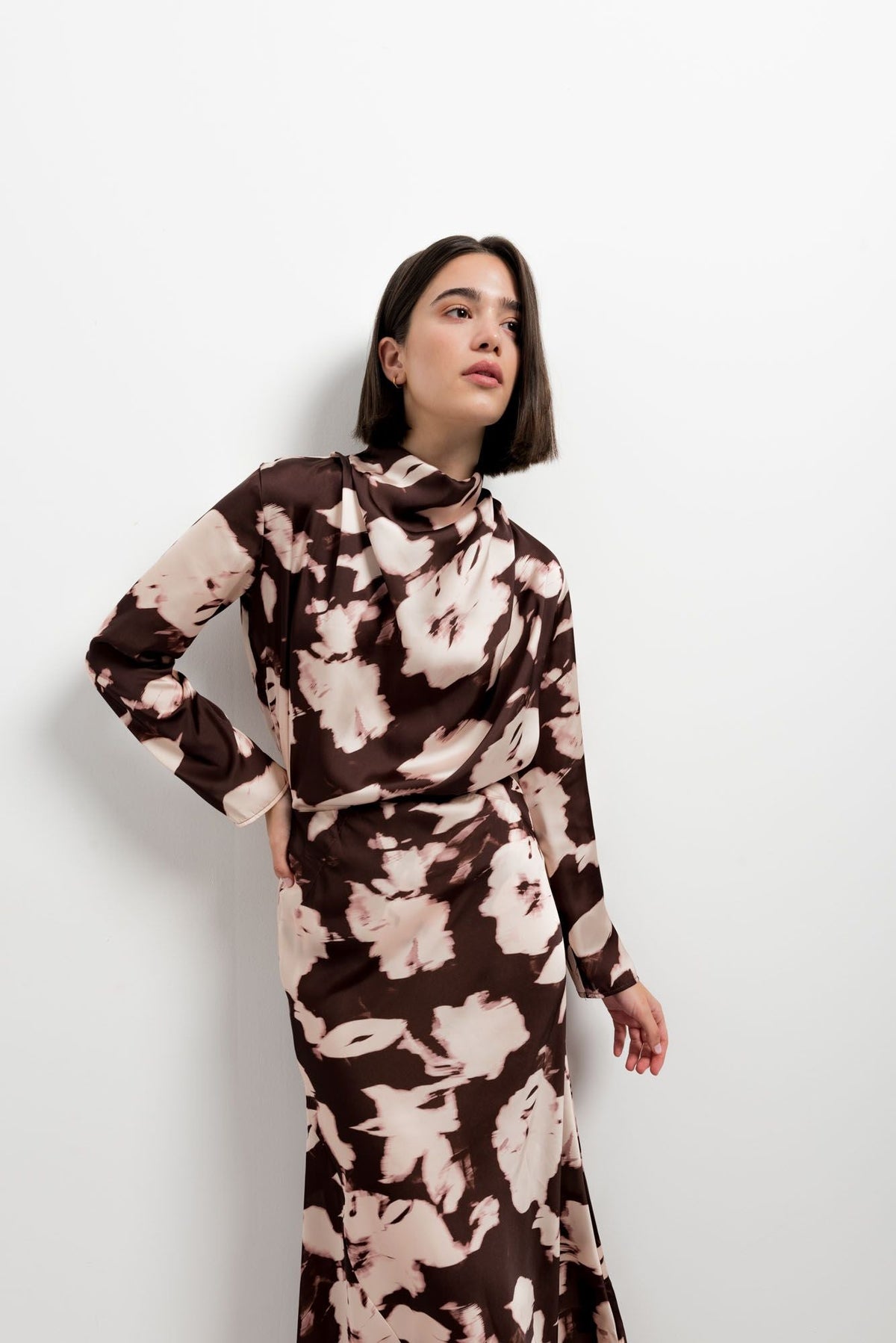 Saia comprida estampada, fotografia 5 de 8
