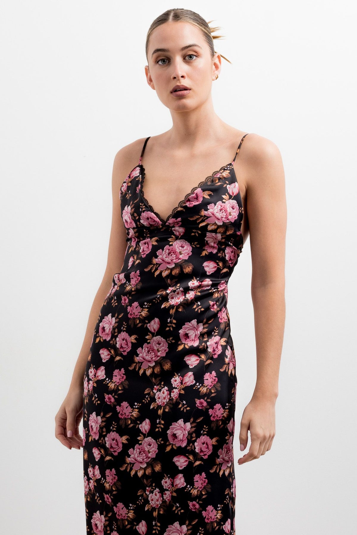 Vestido estampado floral, fotografia 4 de 9