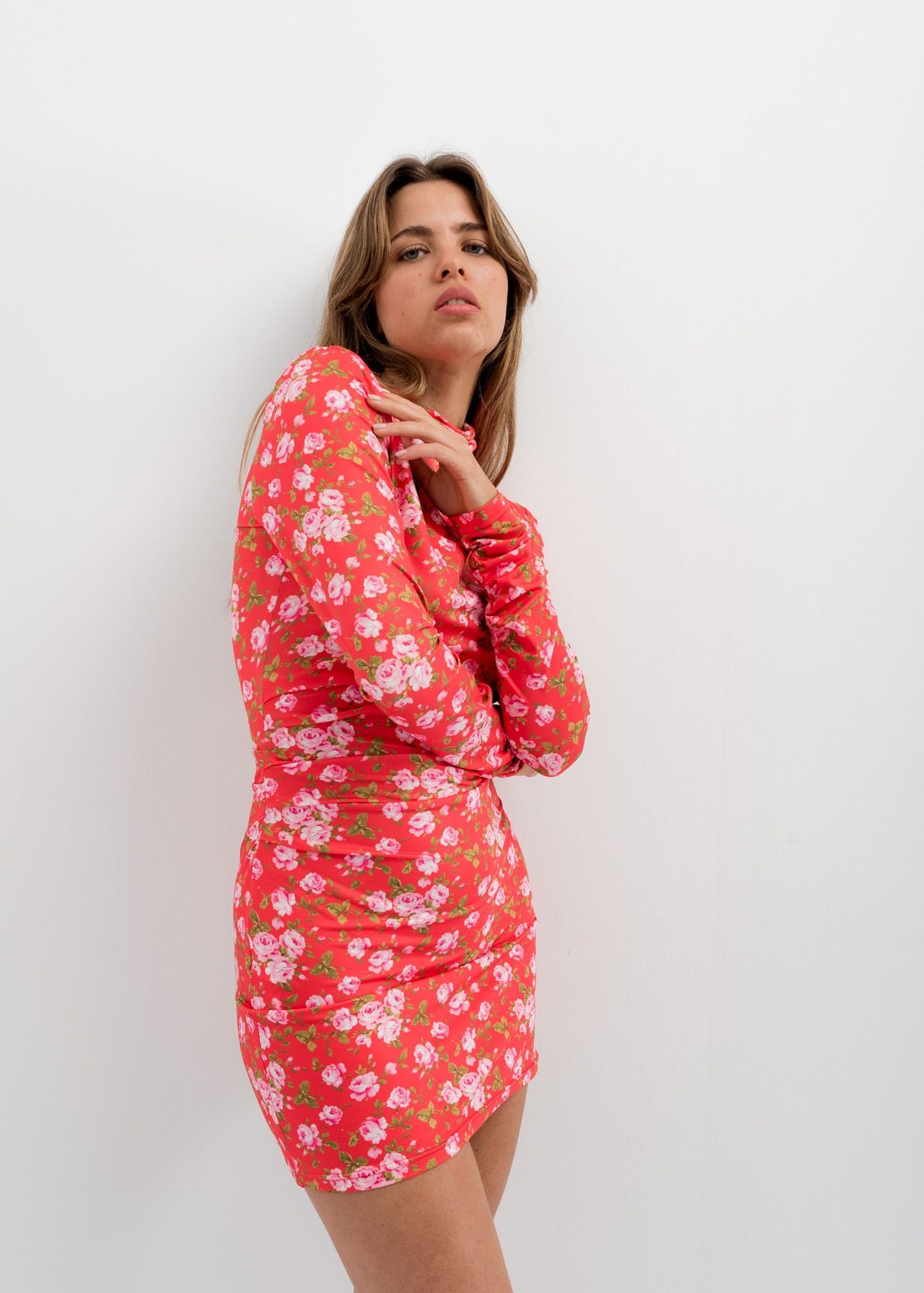 Vestido estampado floral, fotografia 3 de 5
