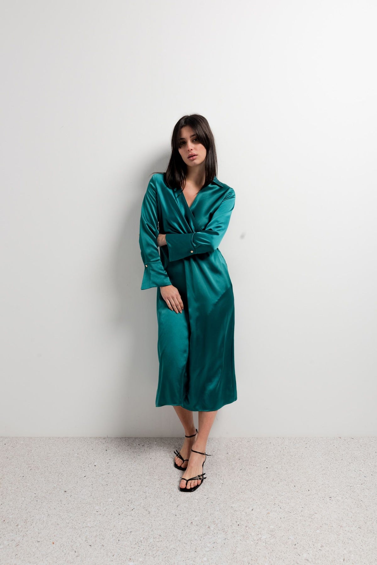 Vestido cruzado, fotografia 4 de 8