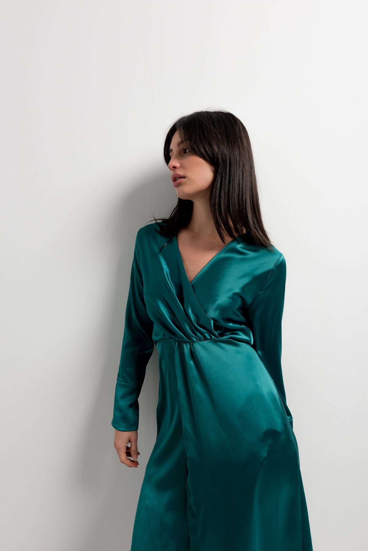 Vestido cruzado, fotografia 5 de 8