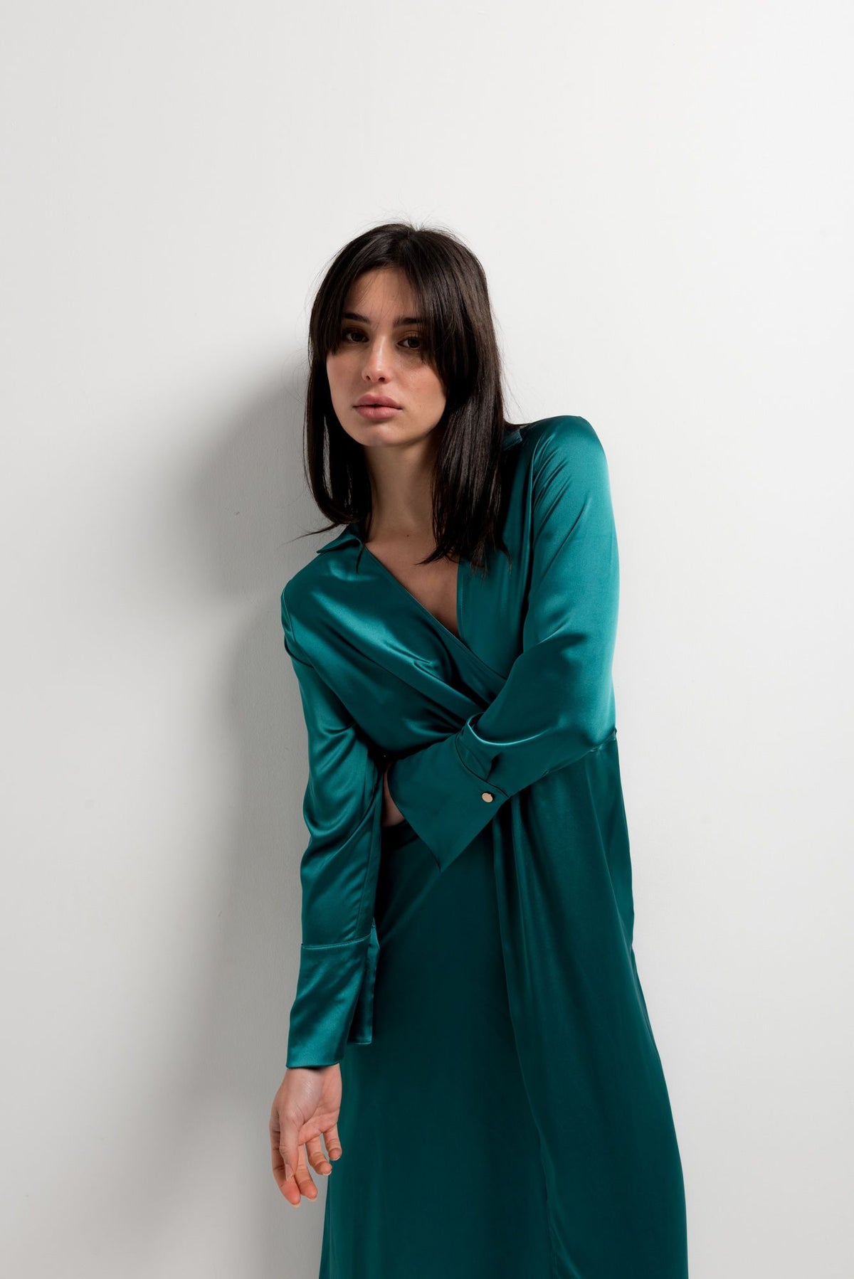 Vestido cruzado, fotografia 6 de 8