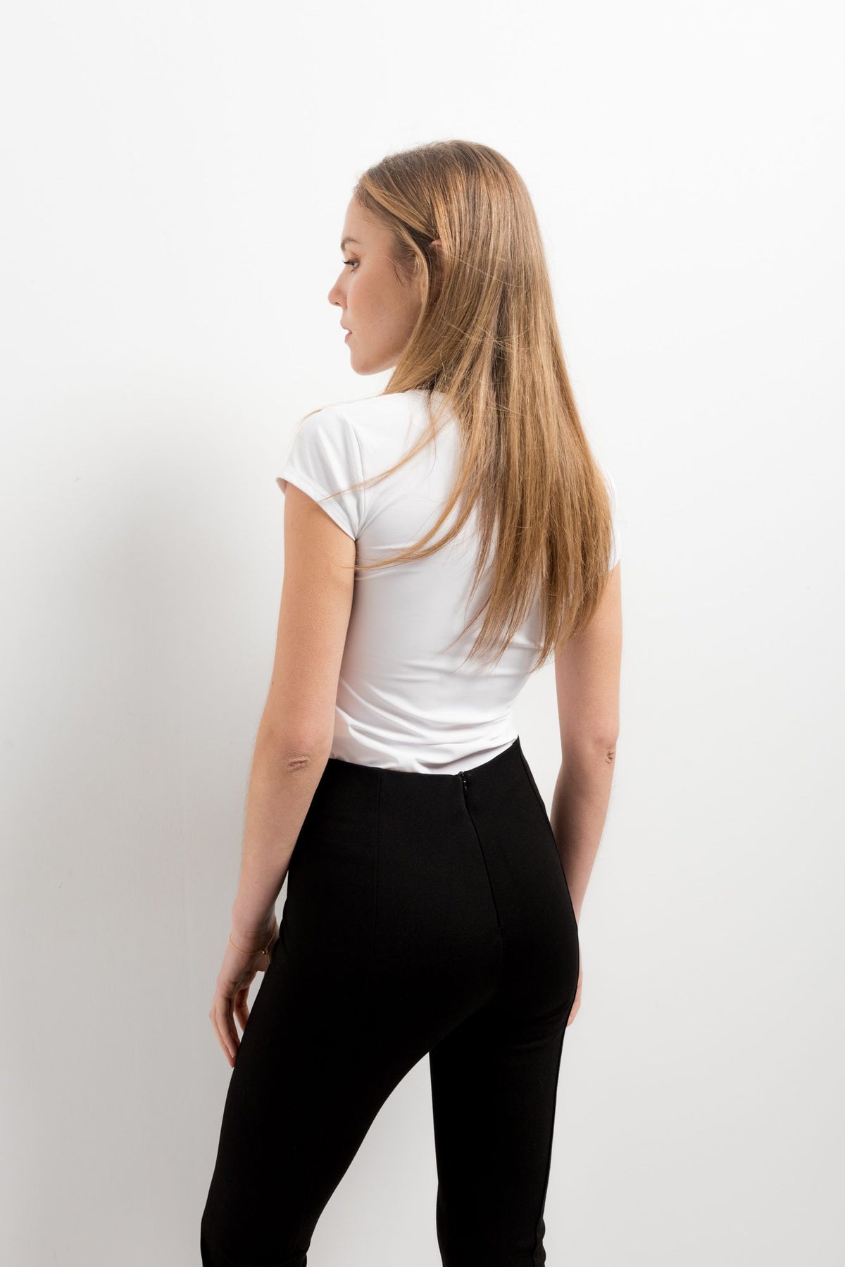 Leggings flare abertura, fotografia 6 de 6