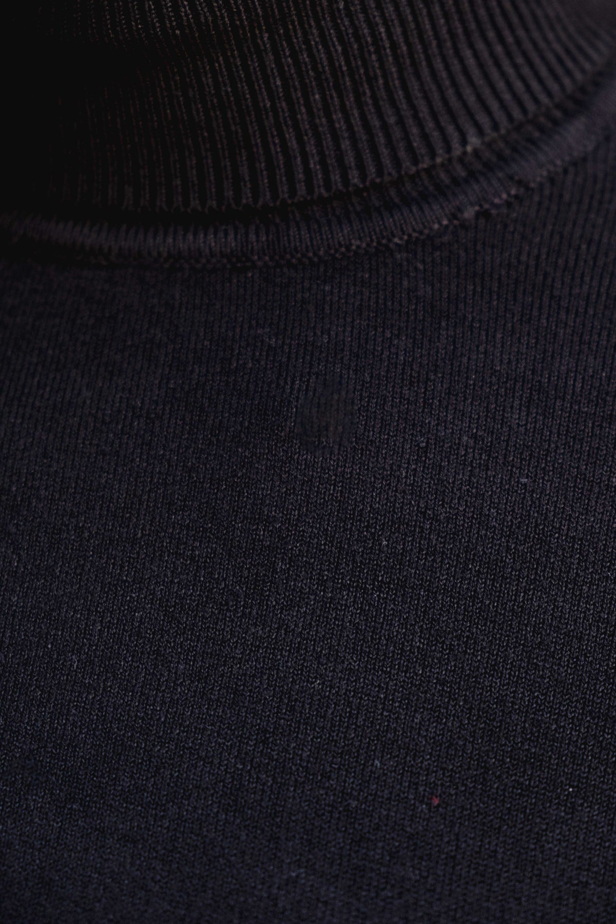 Camisola básica malha gola subida, fotografia 5 de 5