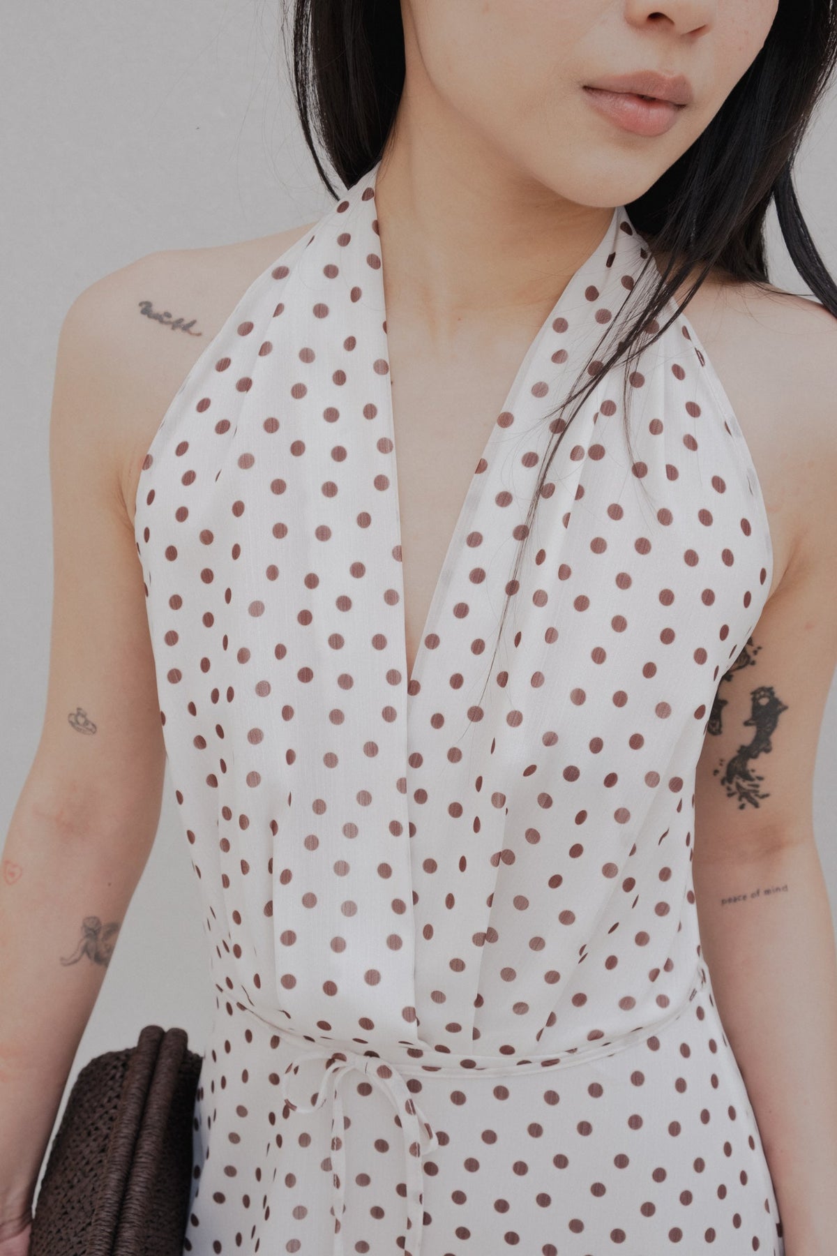 Vestido midi estampado, fotografia 4 de 6
