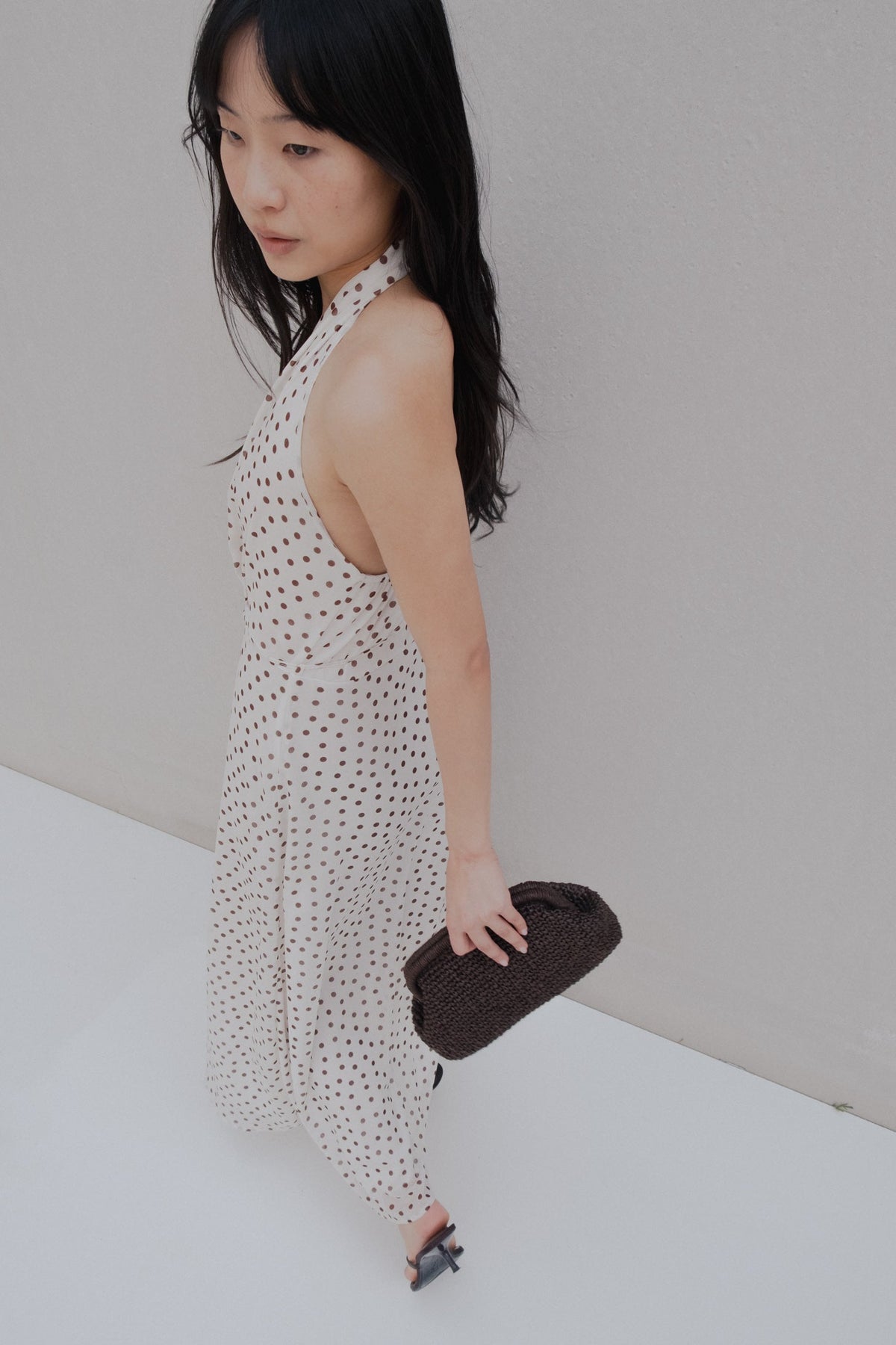 Vestido midi estampado, fotografia 5 de 6