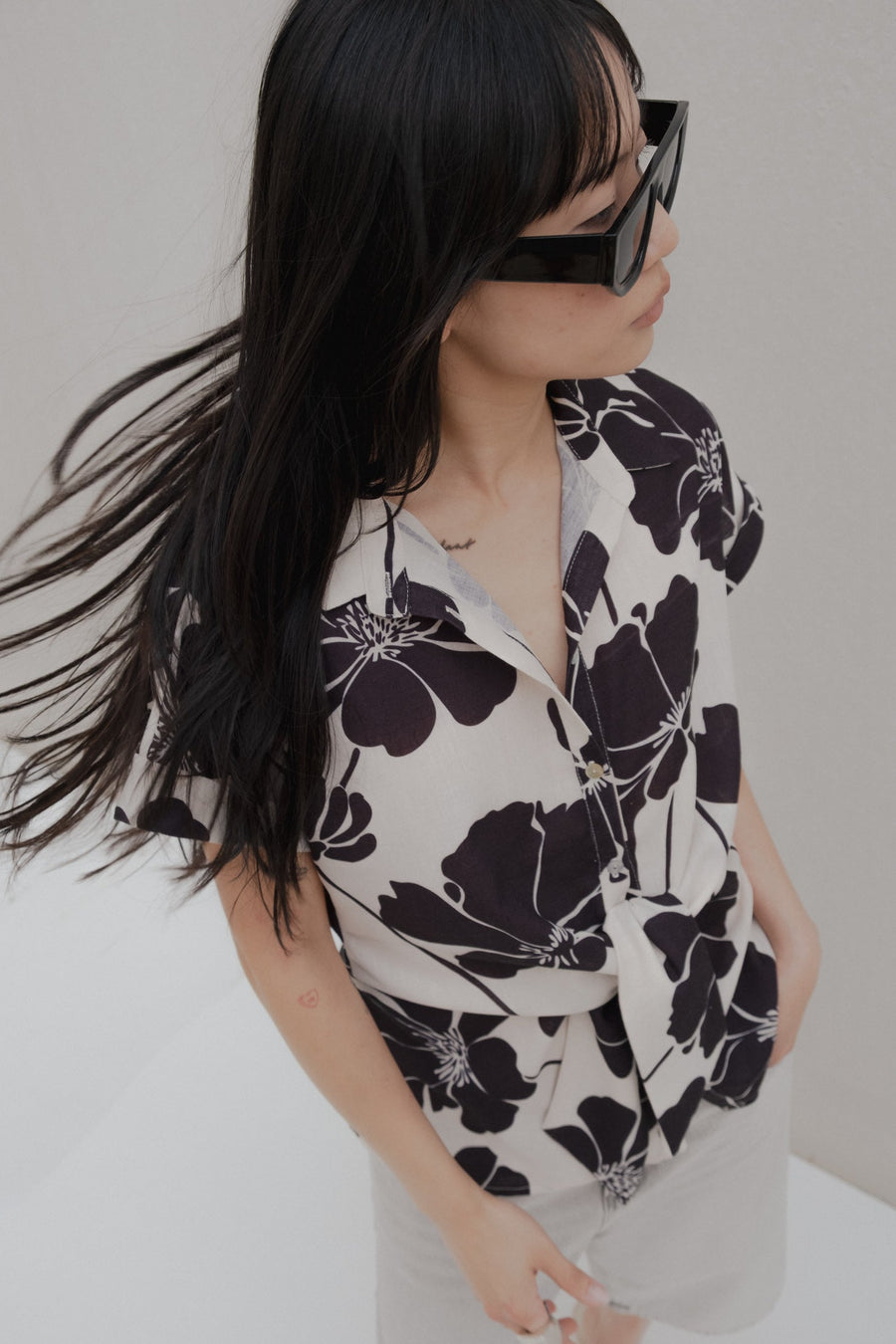 Camisa nó estampada