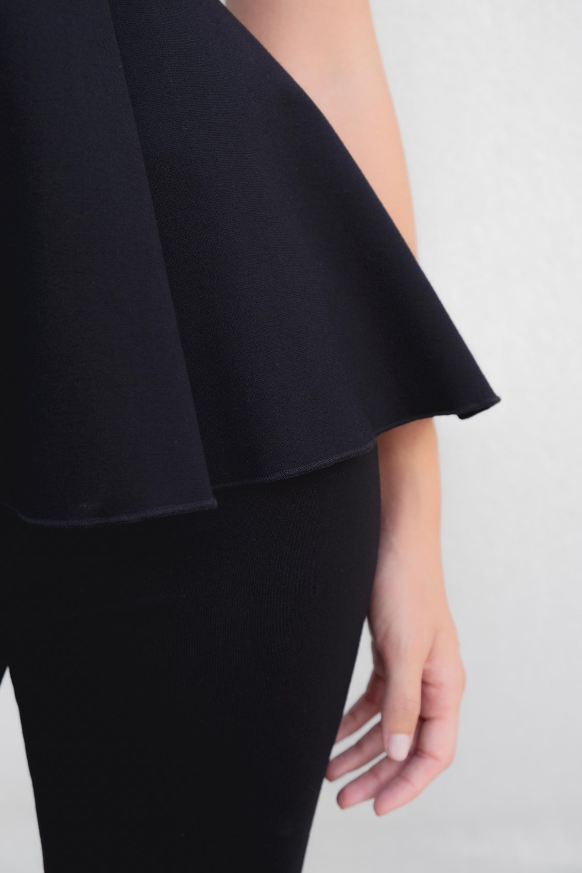 Top peplum malha, fotografia 4 de 5