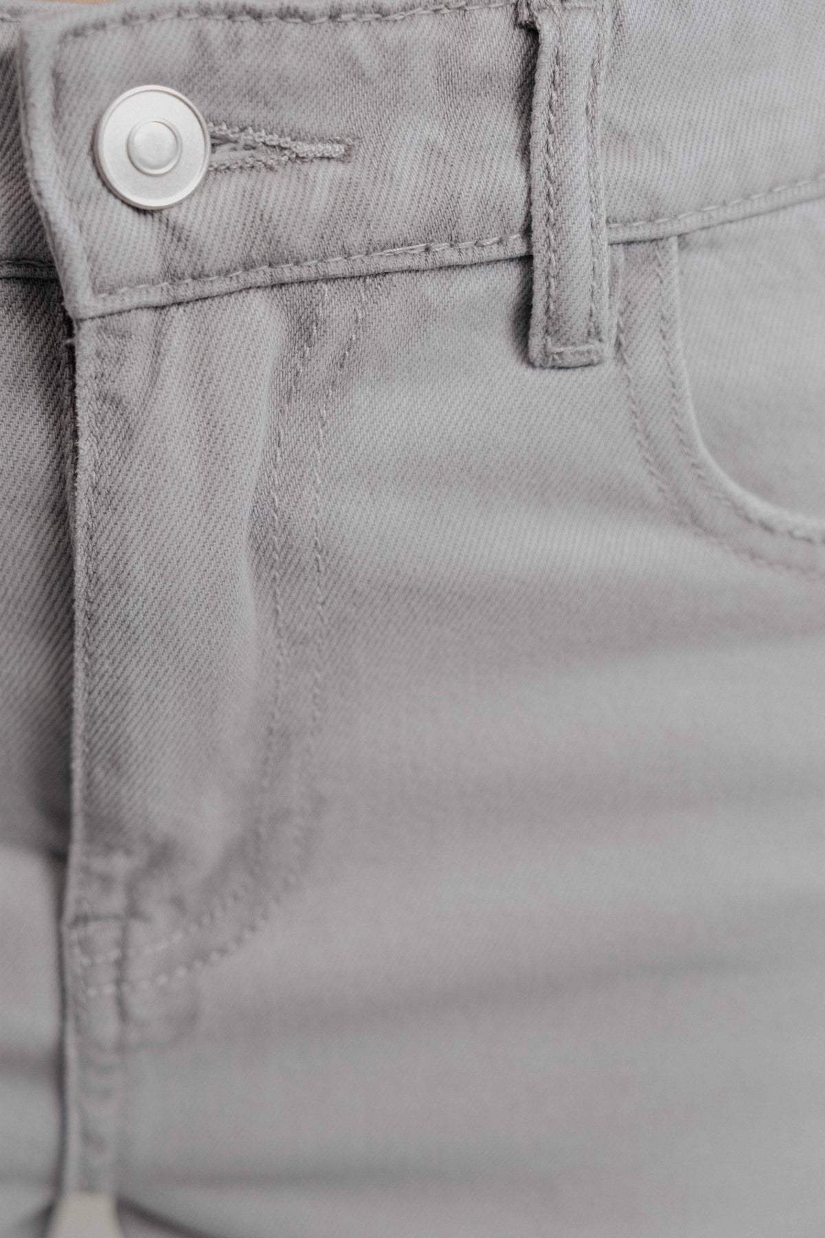 Jeans perna comprida cintura média comprida, fotografia 6 de 6