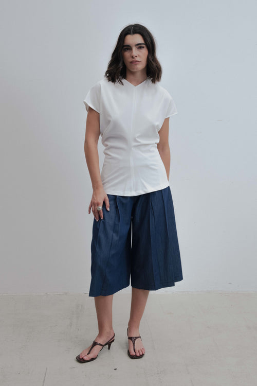 Blusa franzida
