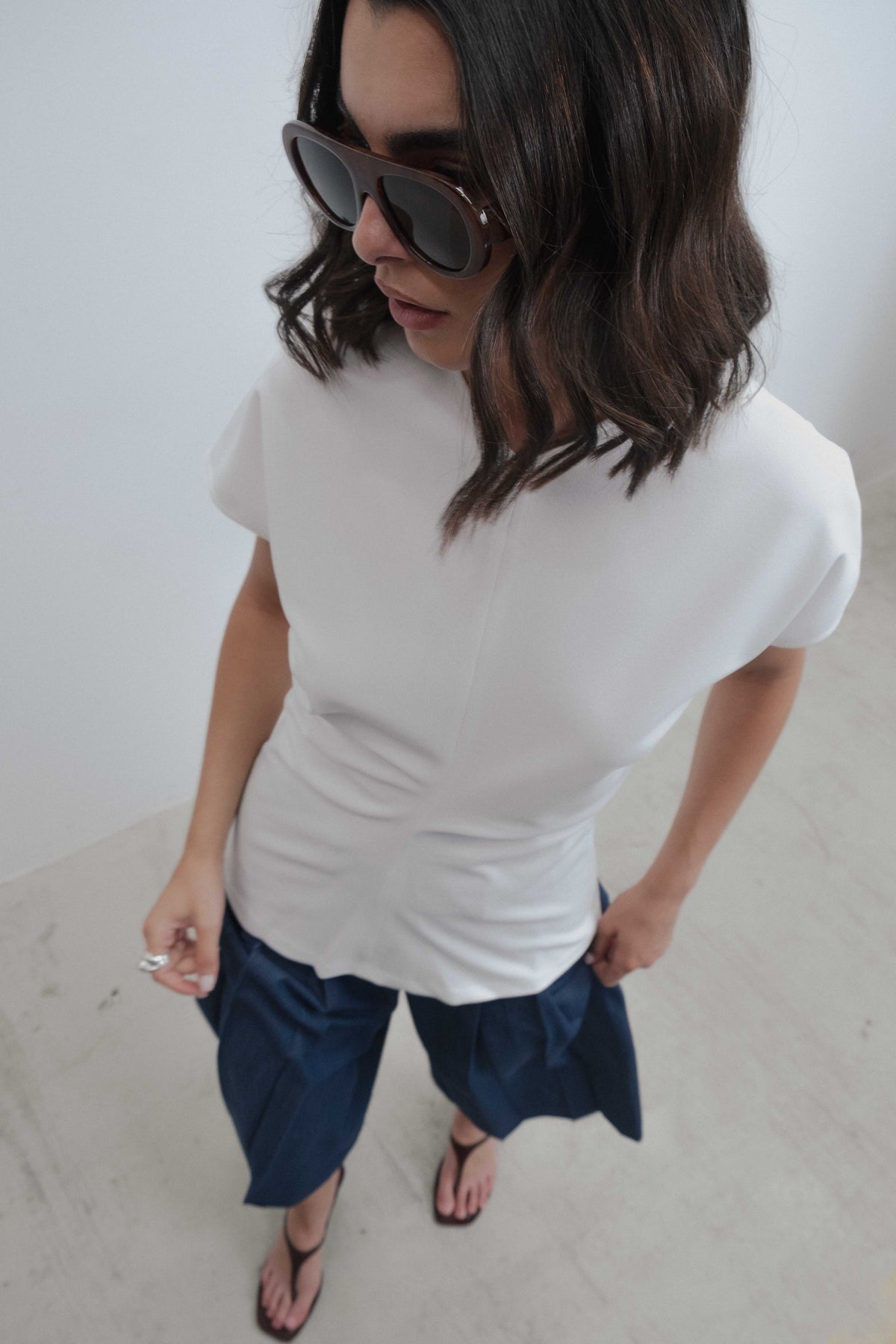 Blusa franzida, fotografia 1 de 5
