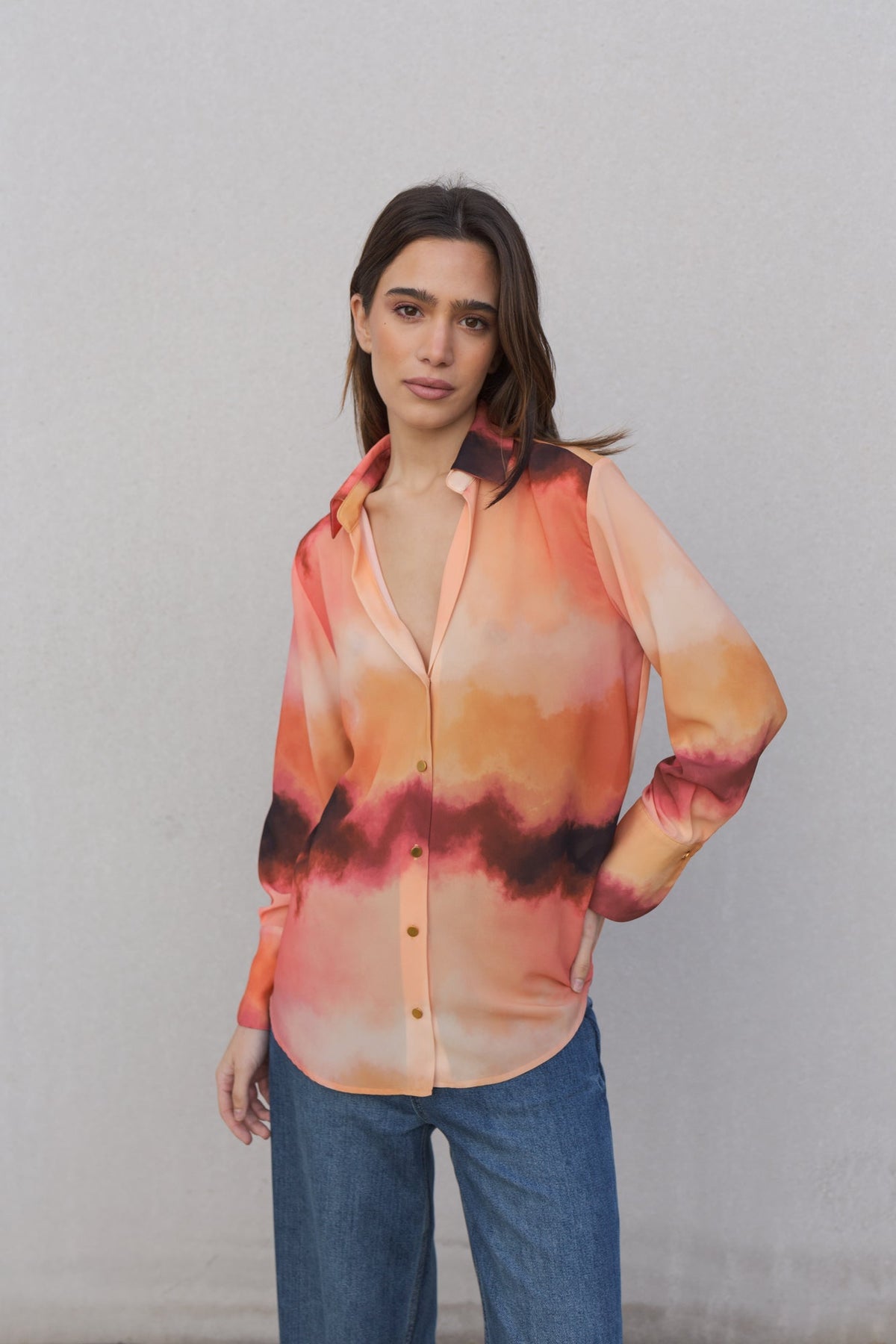 Camisa estampada, fotografia 6 de 8