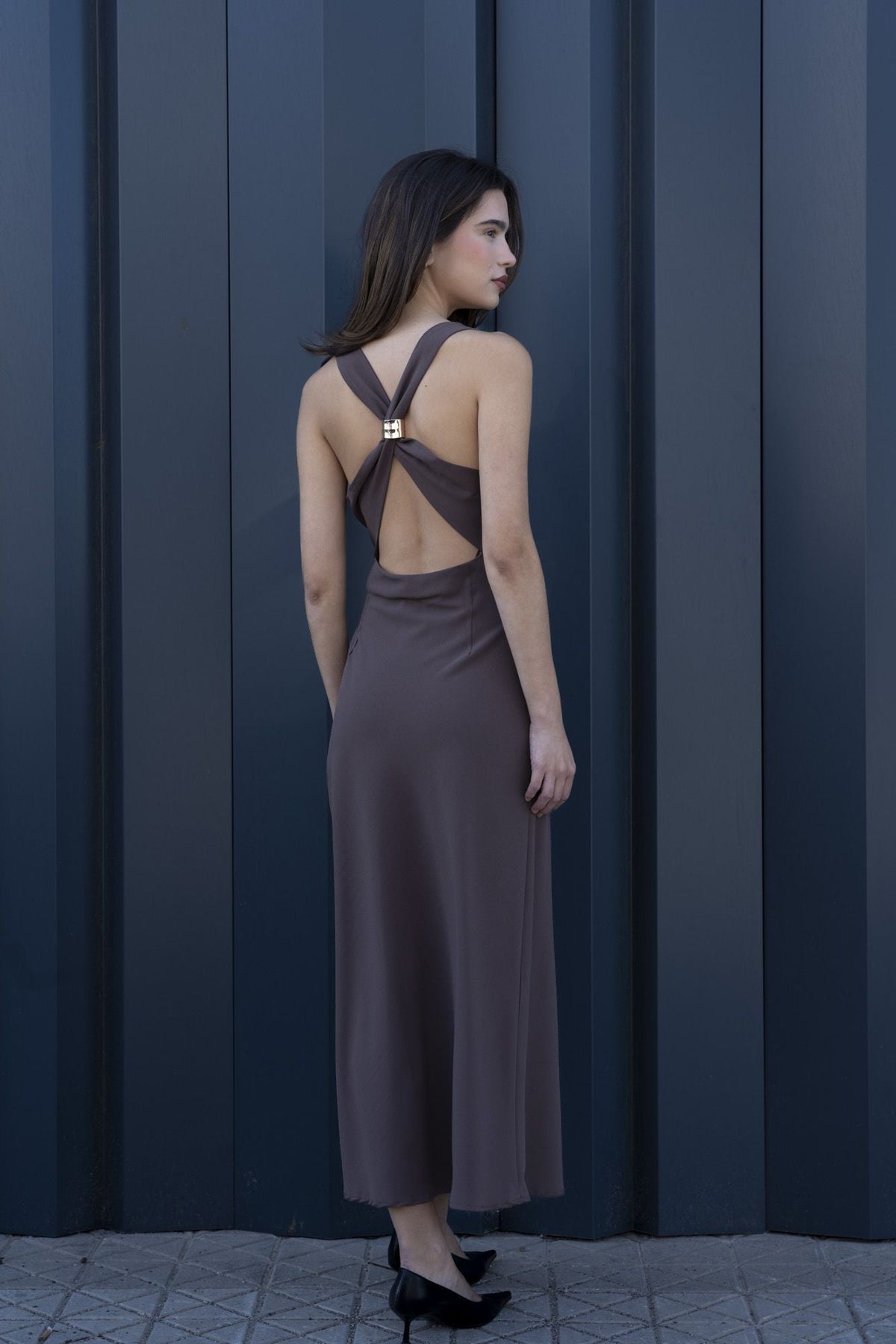 Vestido midi, fotografia 8 de 9