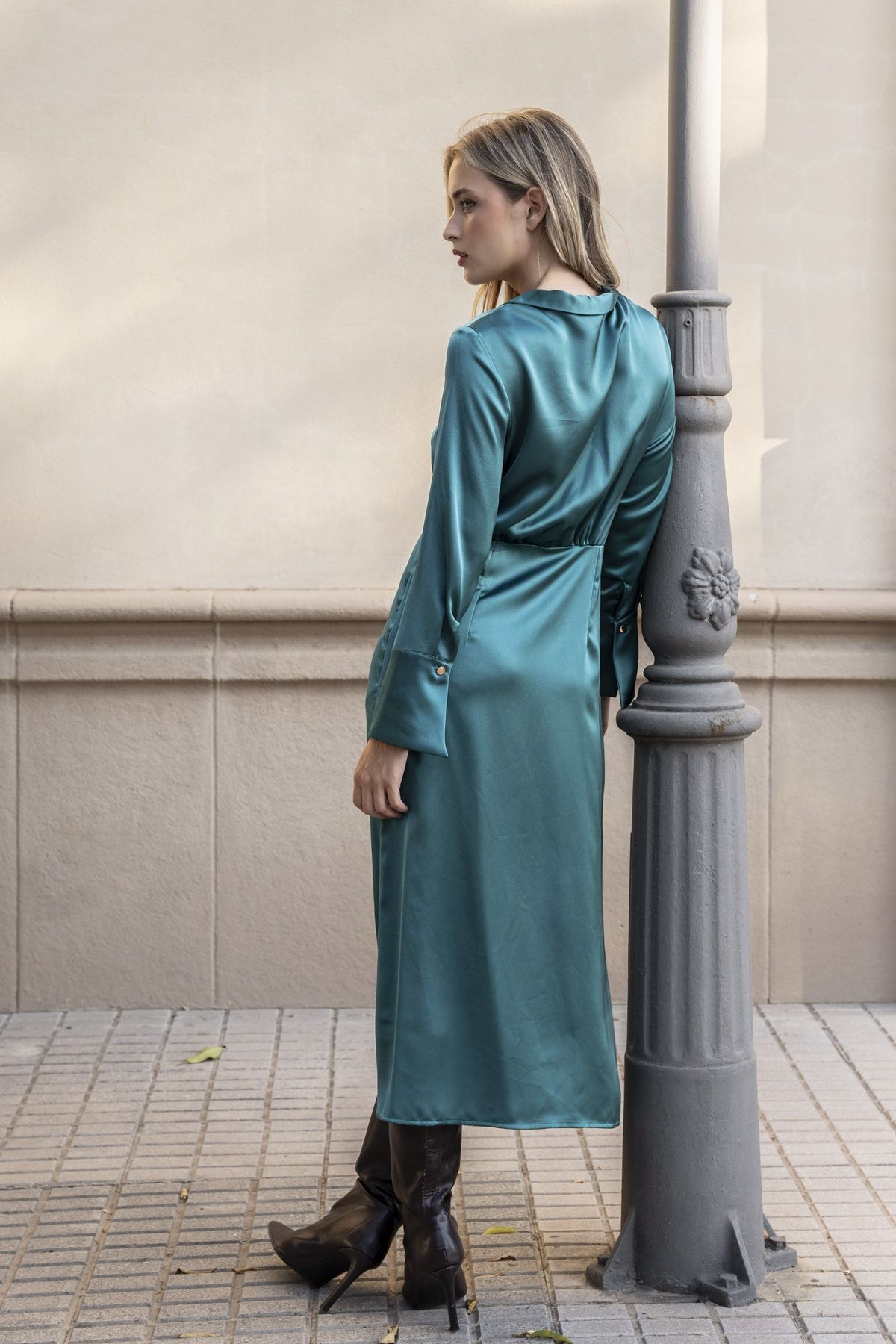 Vestido cruzado, fotografia 3 de 8