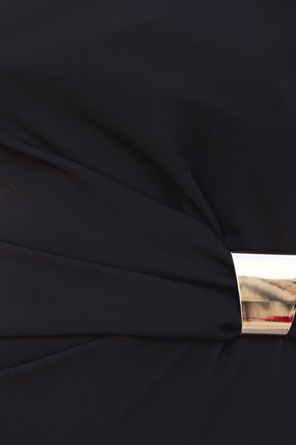 Vestido midi aplicação dourada, fotografia 5 de 5