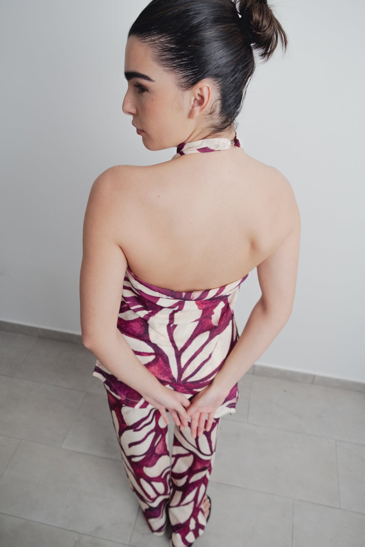 Body halter estampado, fotografia 5 de 7