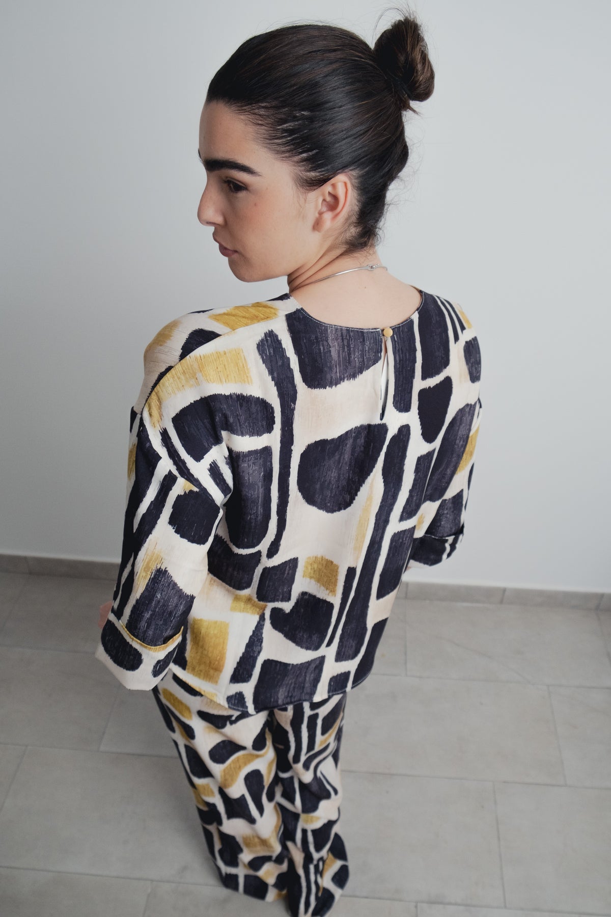 Blusa estampada