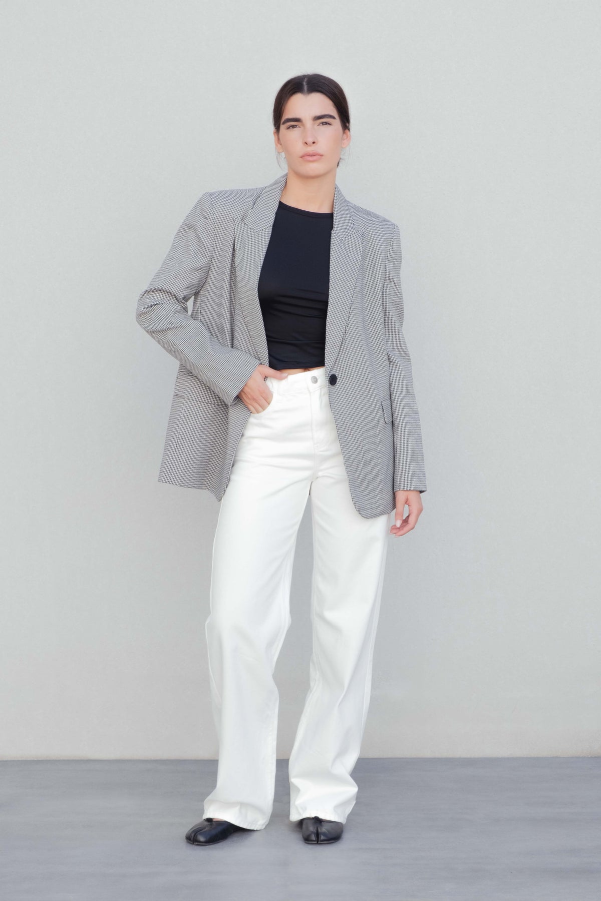 Blazer pied-de-poule, fotografia 4 de 7