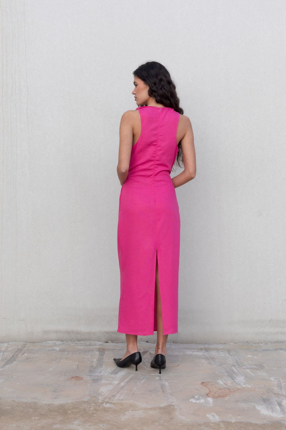 Vestido linho, fotografia 6 de 6